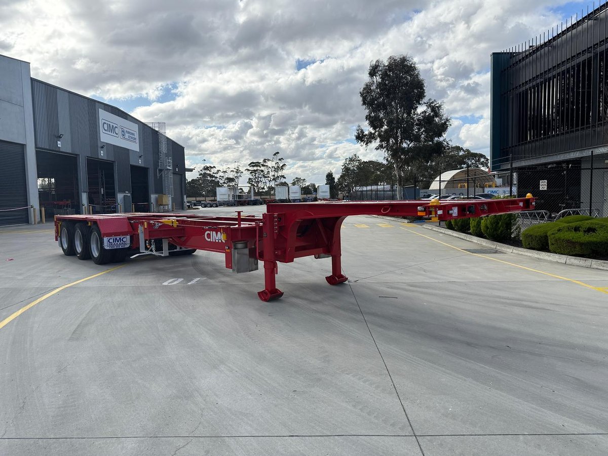 2026 CIMC 40' Drop Deck Skeletal