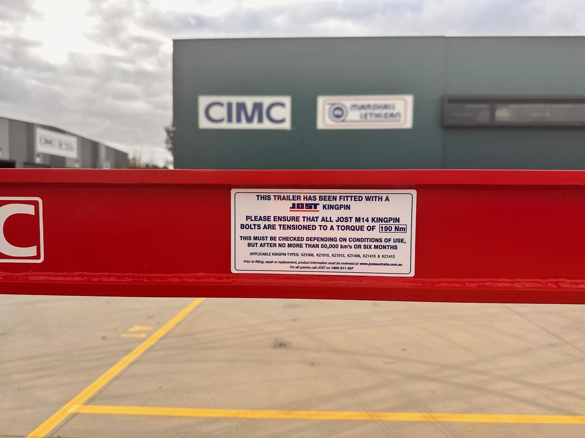 2026 Cimc 40' Standard Skel With 3 Way Twist Locks image 19