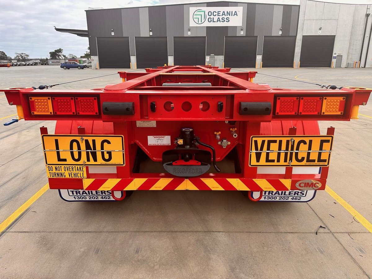 2026 Cimc 40' Standard Skel With 3 Way Twist Locks image 9