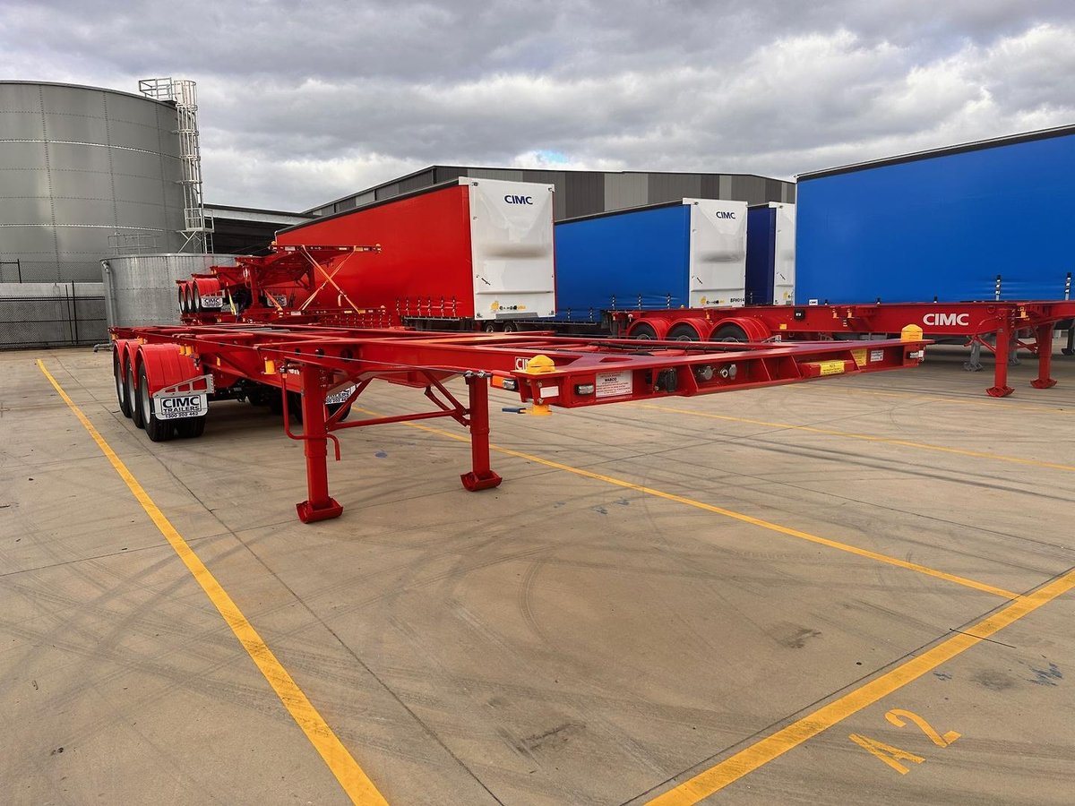 2026 Cimc 40' Standard Skel With 3 Way Twist Locks image 16