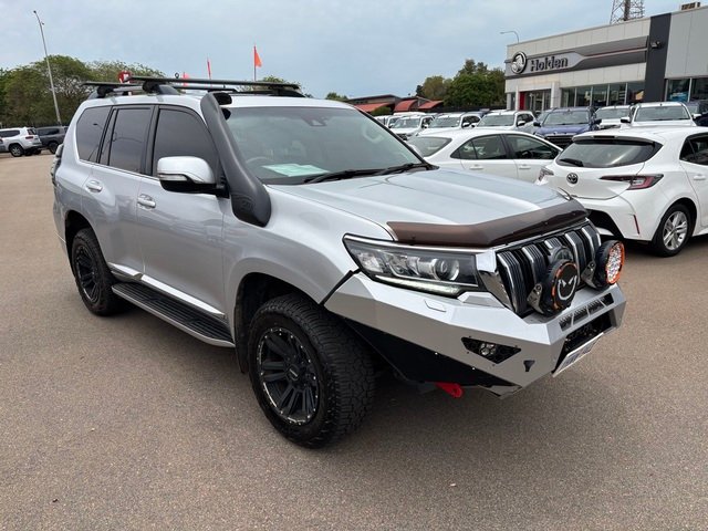 2020 Toyota Prado PRADO DSL WGN AT Kakadu 4277430 003 Silver Pearl