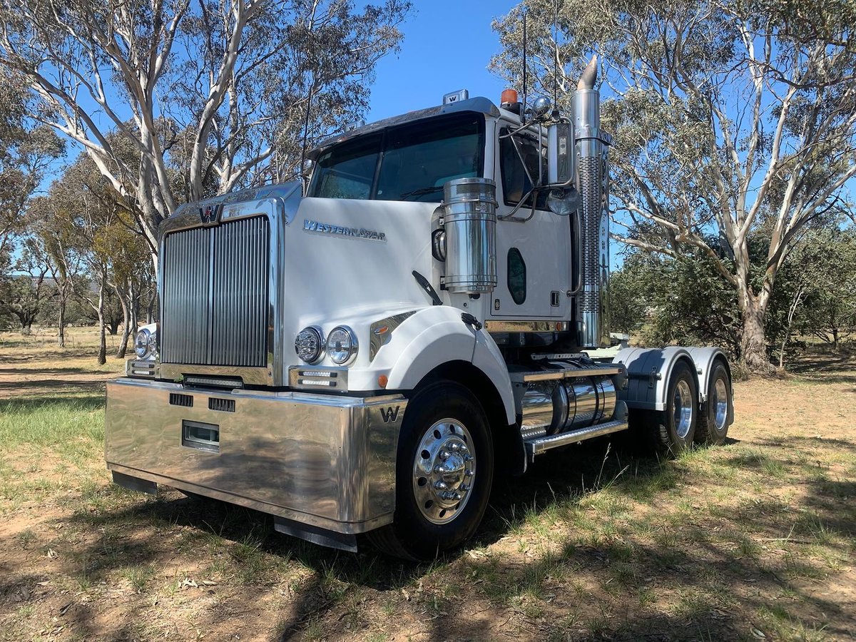 2019 Western Star 4864Fs2 Day Cab Prime Mover Ex Major Fleet White