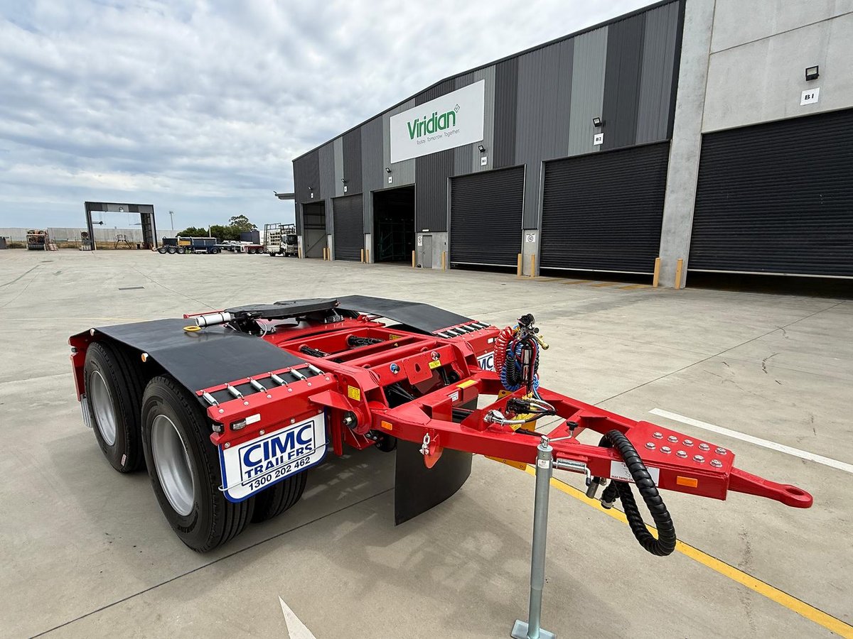 2026 Cimc Tandem Axle Road Train Dolly Bogie image 20
