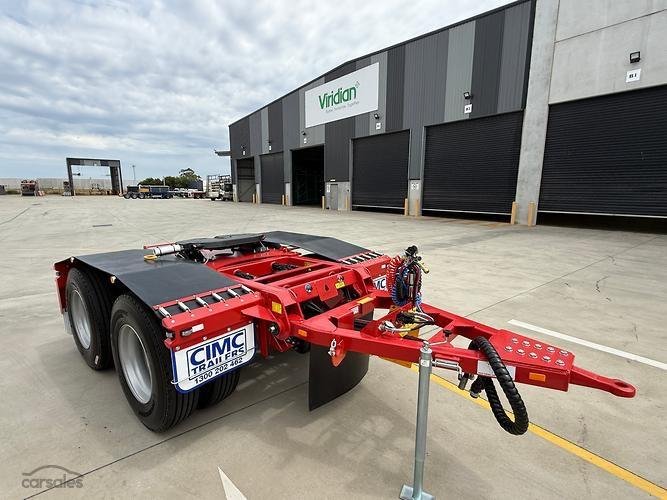2026 Cimc Tandem Axle Road Train Dolly Bogie image 8