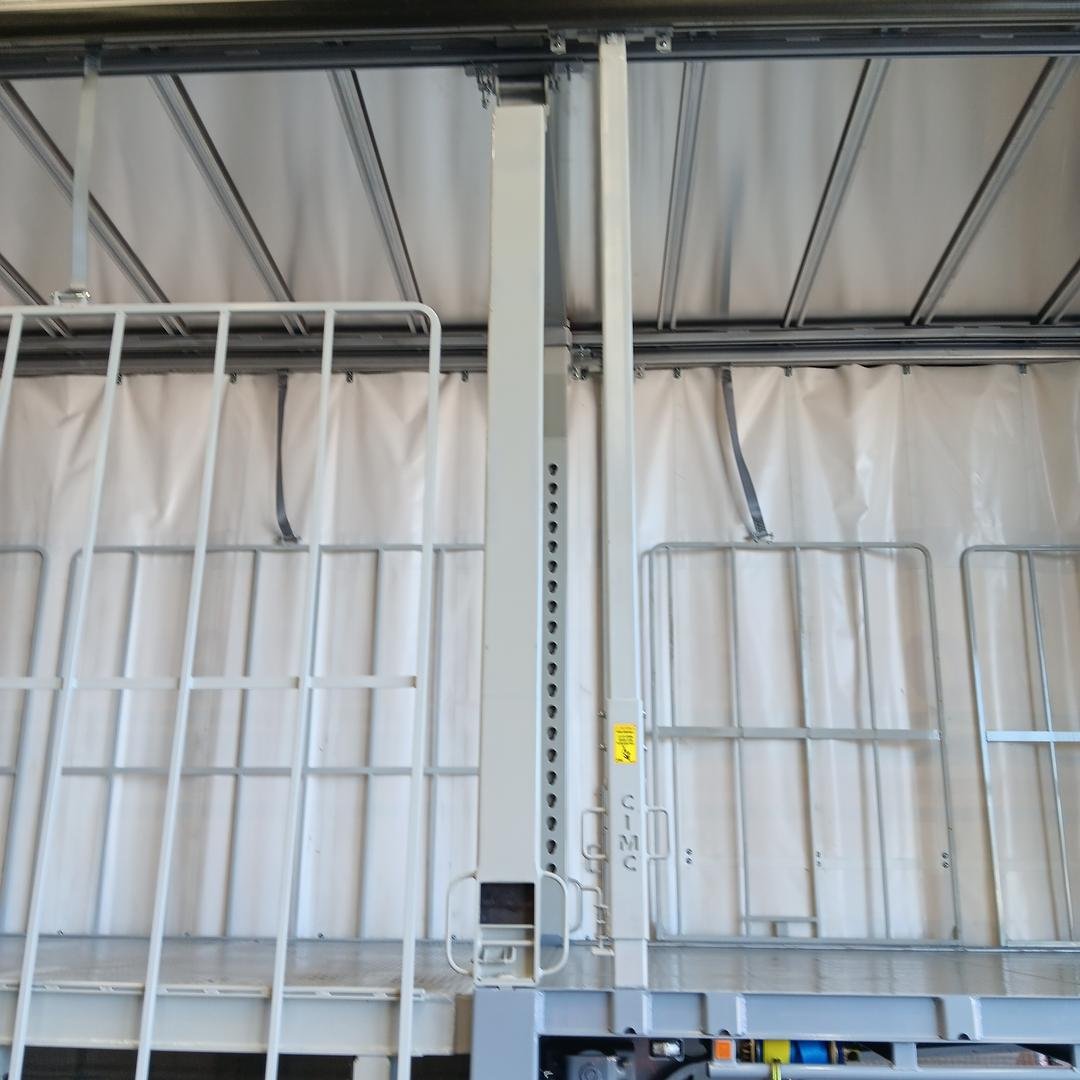 2026 CIMC 34 Pallet Drop Deck Sliding Mezz Posts Curtainsider B Double image 19