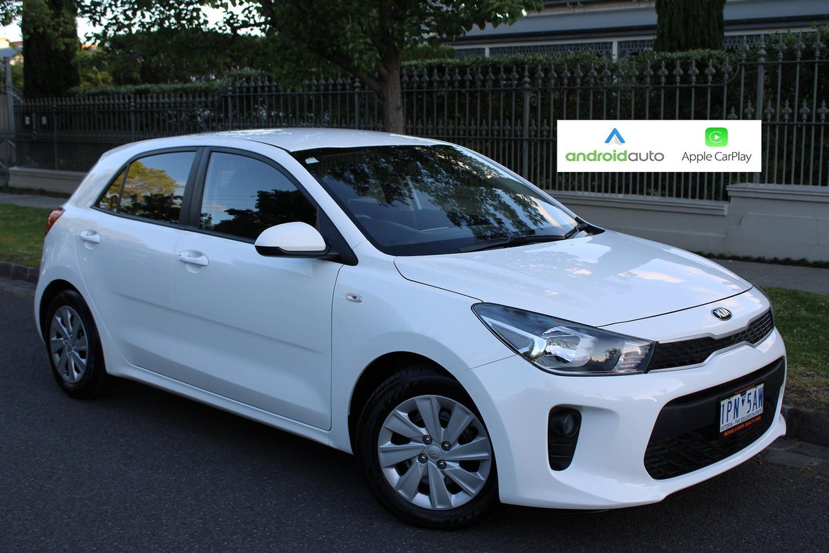 2019 Kia Rio S YB MY19 Clear White