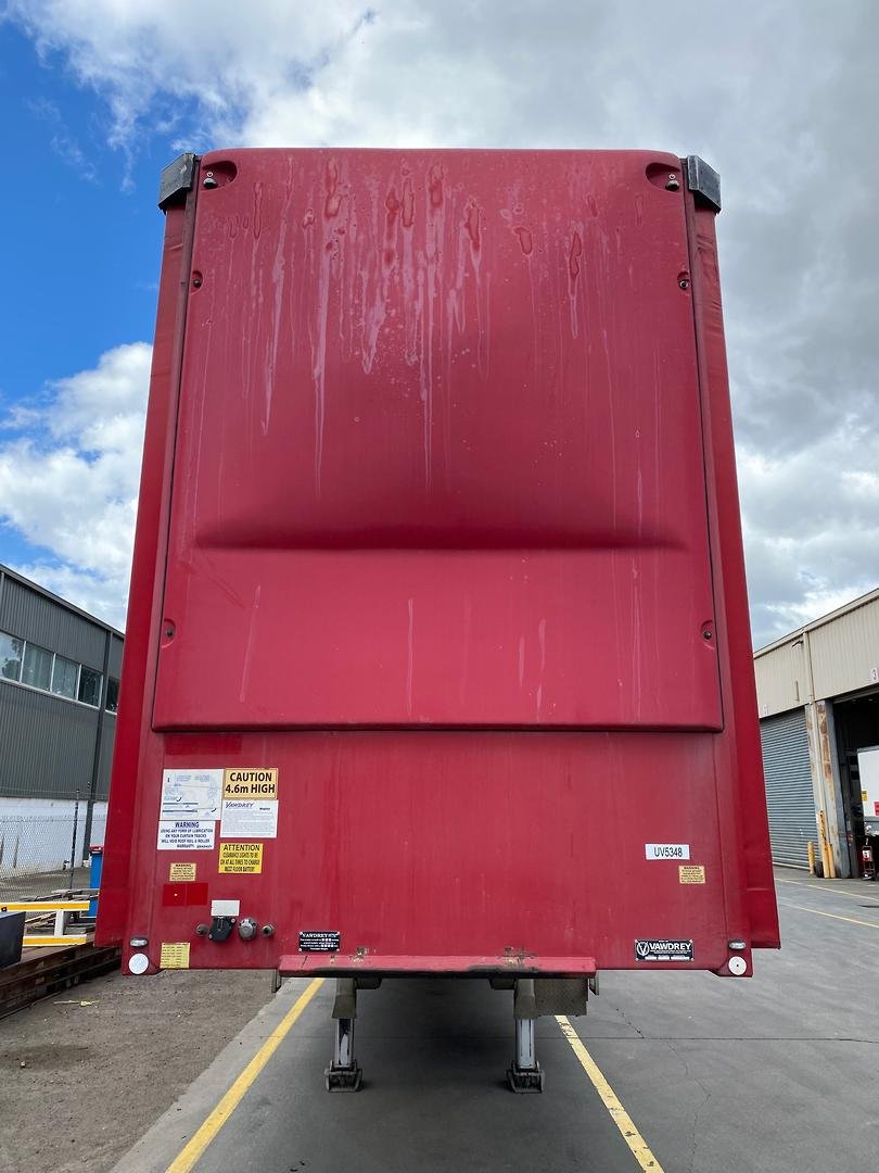 2016 Vawdrey 24P Drop Deck Curtainsider image 14