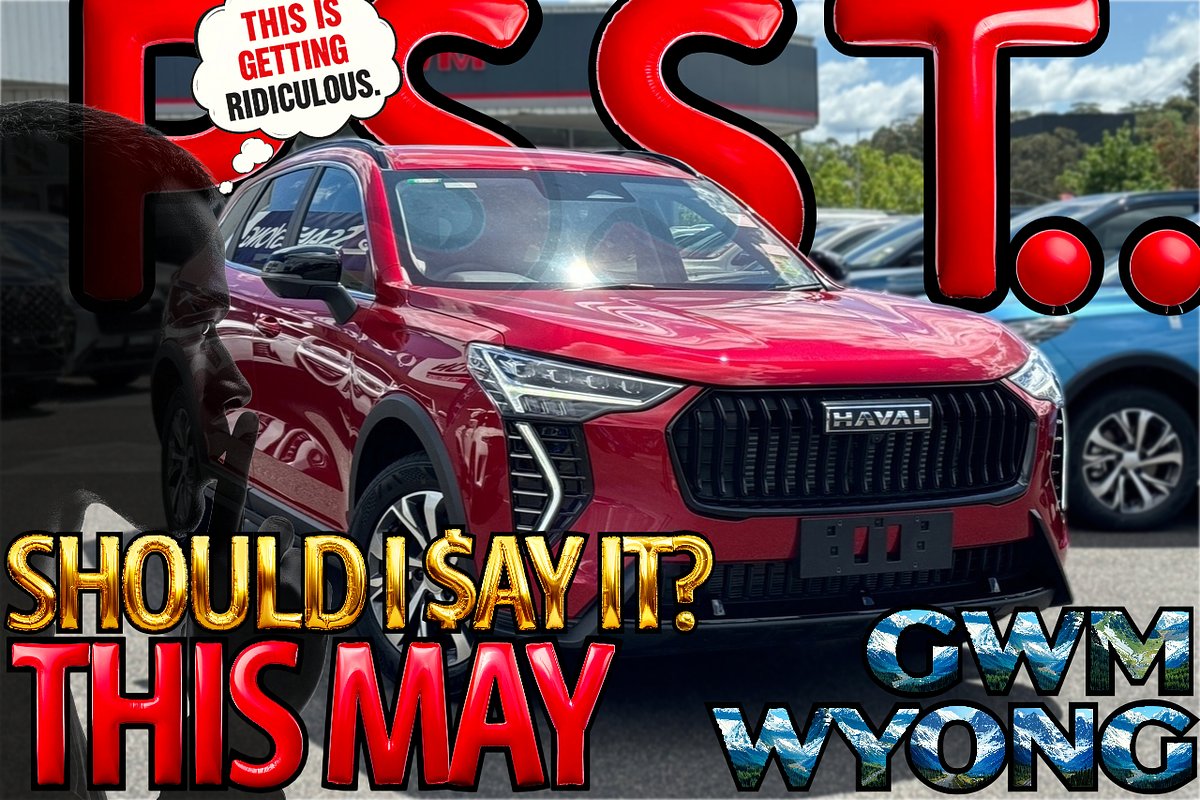 2025 GWM Haval Jolion Lux A01 Mars Red (1Y01)