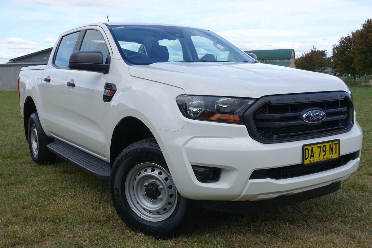 2021 Ford Ranger XL Hi-Rider PX MkIII MY21.25 4x2 Arctic White
