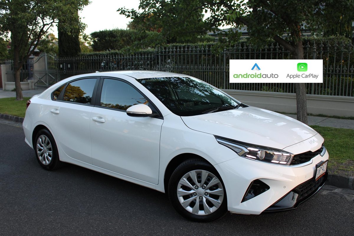 2021 Kia Cerato S BD MY22 Clear White