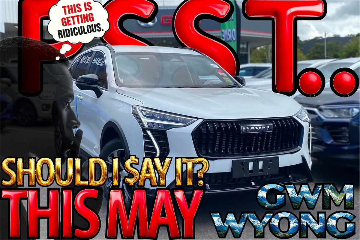 2025 GWM Haval Jolion Lux A01 Hamilton White (9C01)