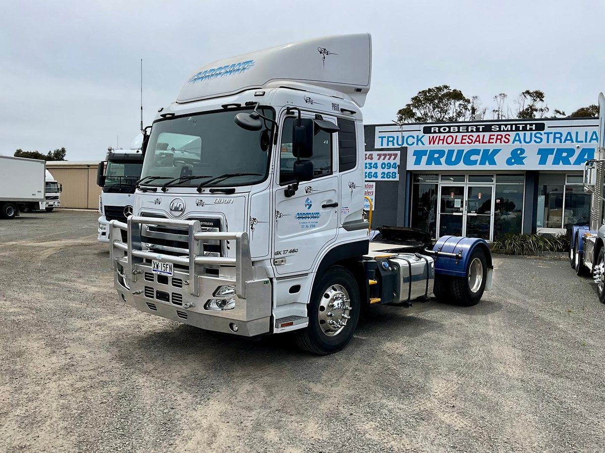 2023 UD Quon 460 Only 32329Klm 1505 Hours Suit New Byer $145500+Gst UD QUON 460 SINGLE DRIVE WHITE
