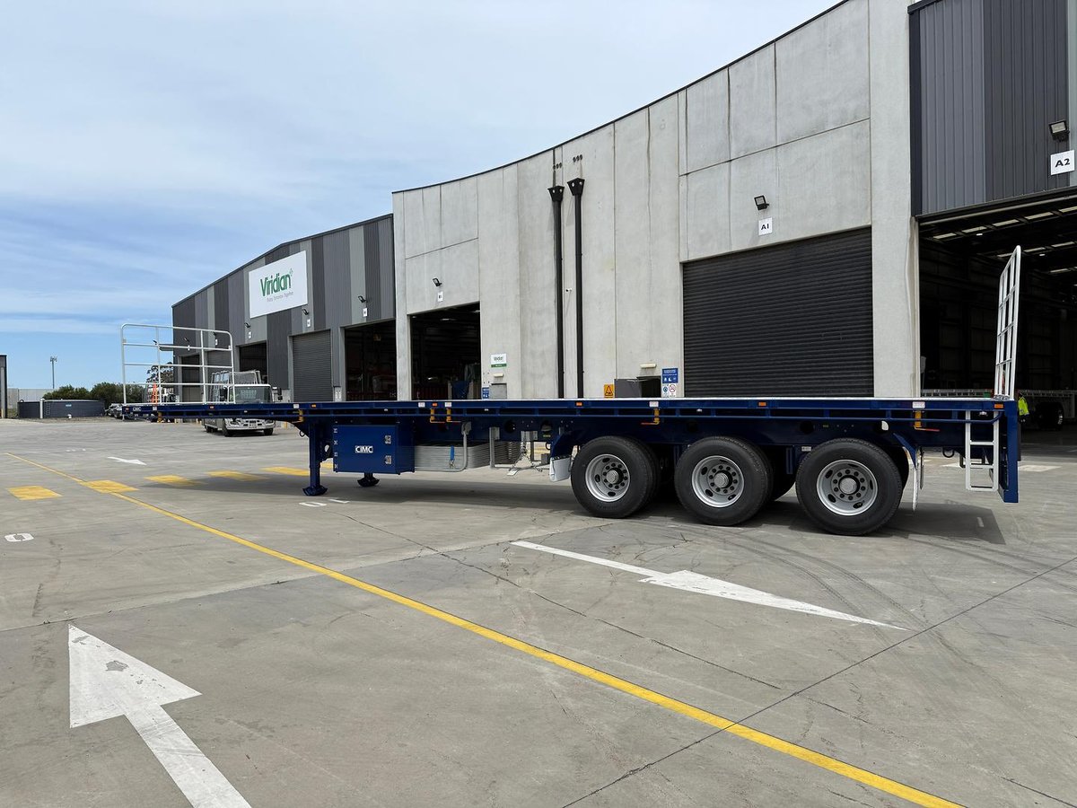 2026 CIMC 45' Flat Top With Twist Locks image 15