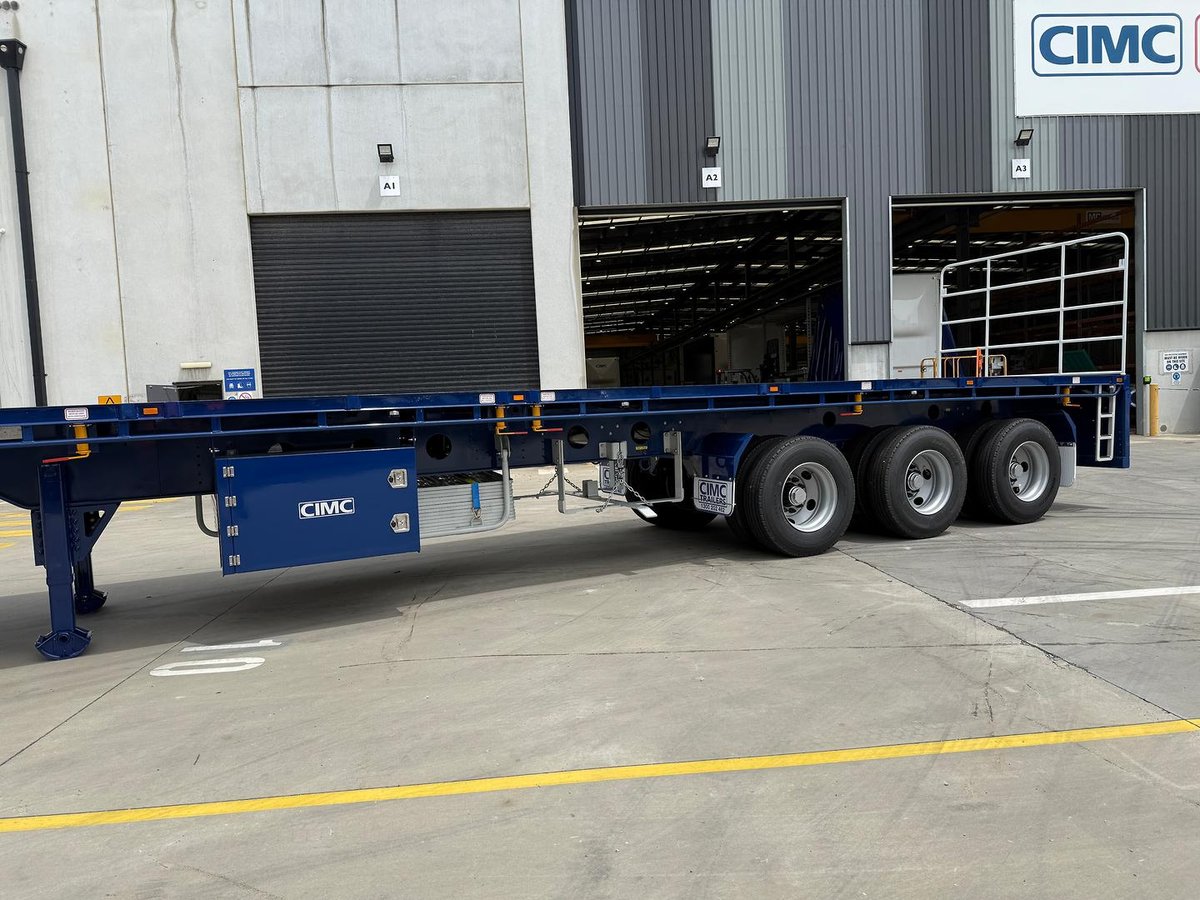 2026 CIMC 45' Flat Top With Twist Locks image 14