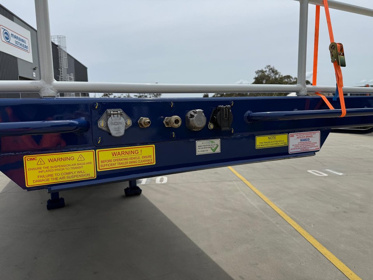 2026 CIMC 45' Flat Top With Twist Locks image 10
