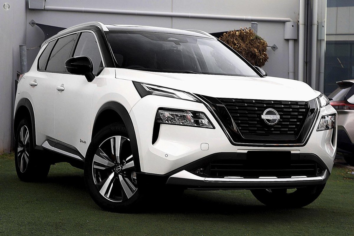 2025 Nissan X-TRAIL Ti e-POWER T33 MY25 Four Wheel Drive Ivory Pearl / Black Roof