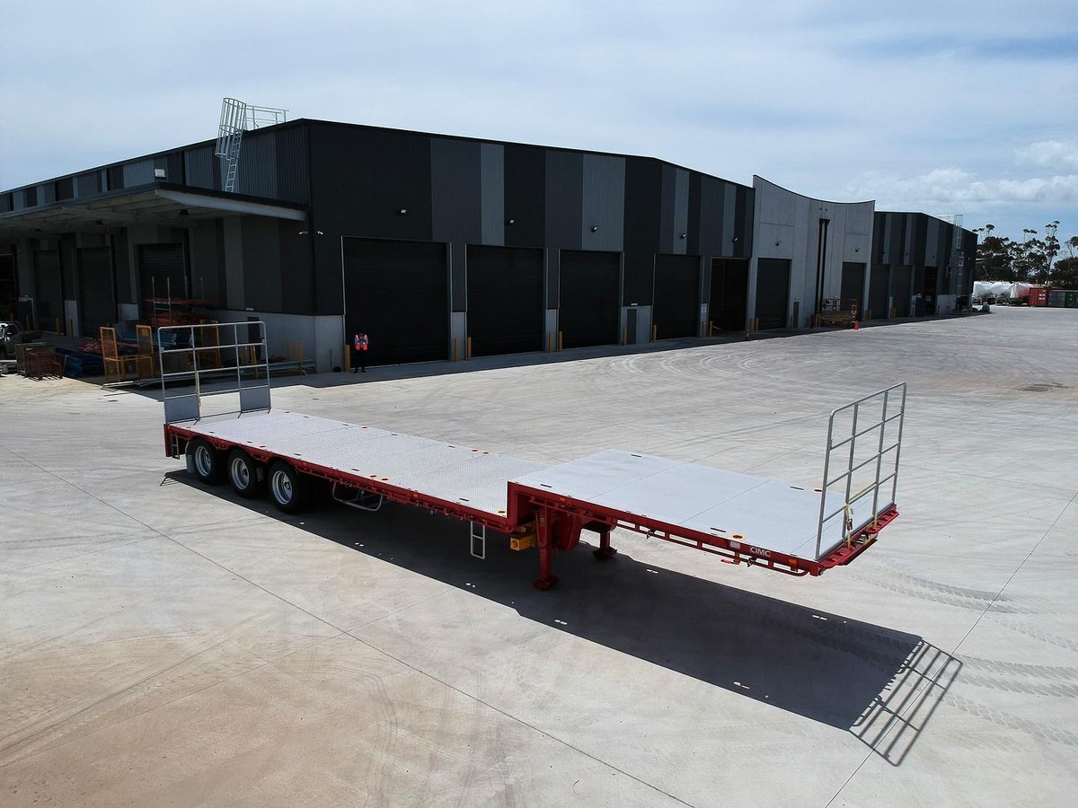 2026 Cimc 45' (22 Pallet) Drop Deck Flat Top image 6