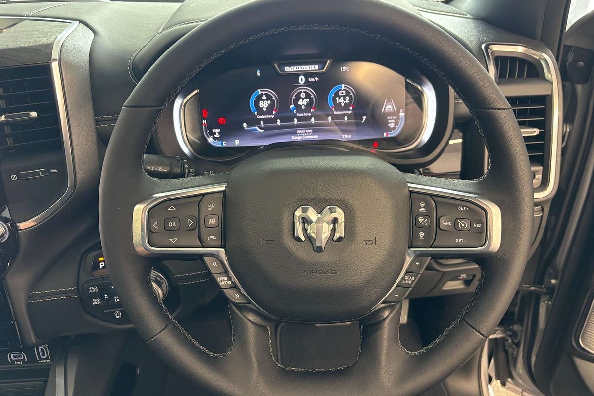 2025 RAM 1500 Laramie Sport Hurricane SO RamBox DT MY25 4X4 Dual Range image 13