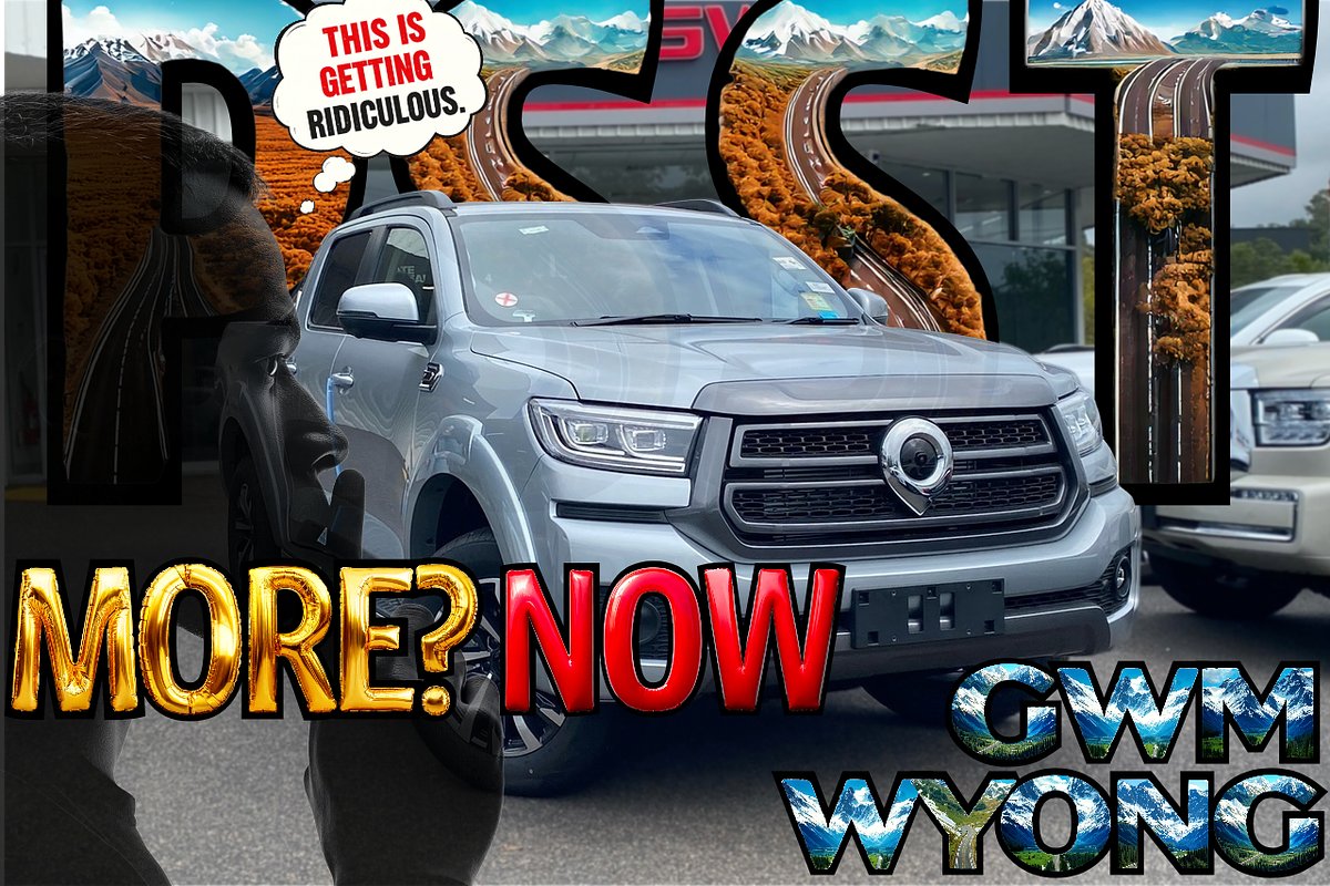 2025 GWM Cannon Lux NPW 4X4 Dual Range Pittsburgh Silver (BP01)