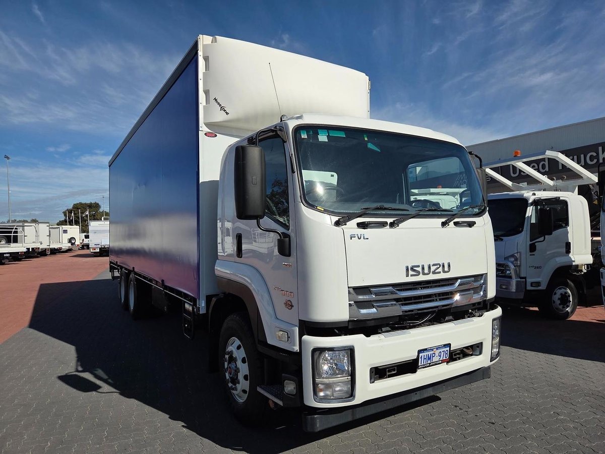2021 Isuzu Fvl 240-300 Auto 14 Pallet Tautliner/Lift image 17