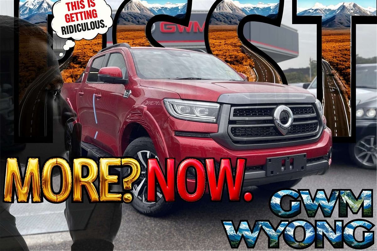 2025 GWM Ute Lunar Red (1A01)