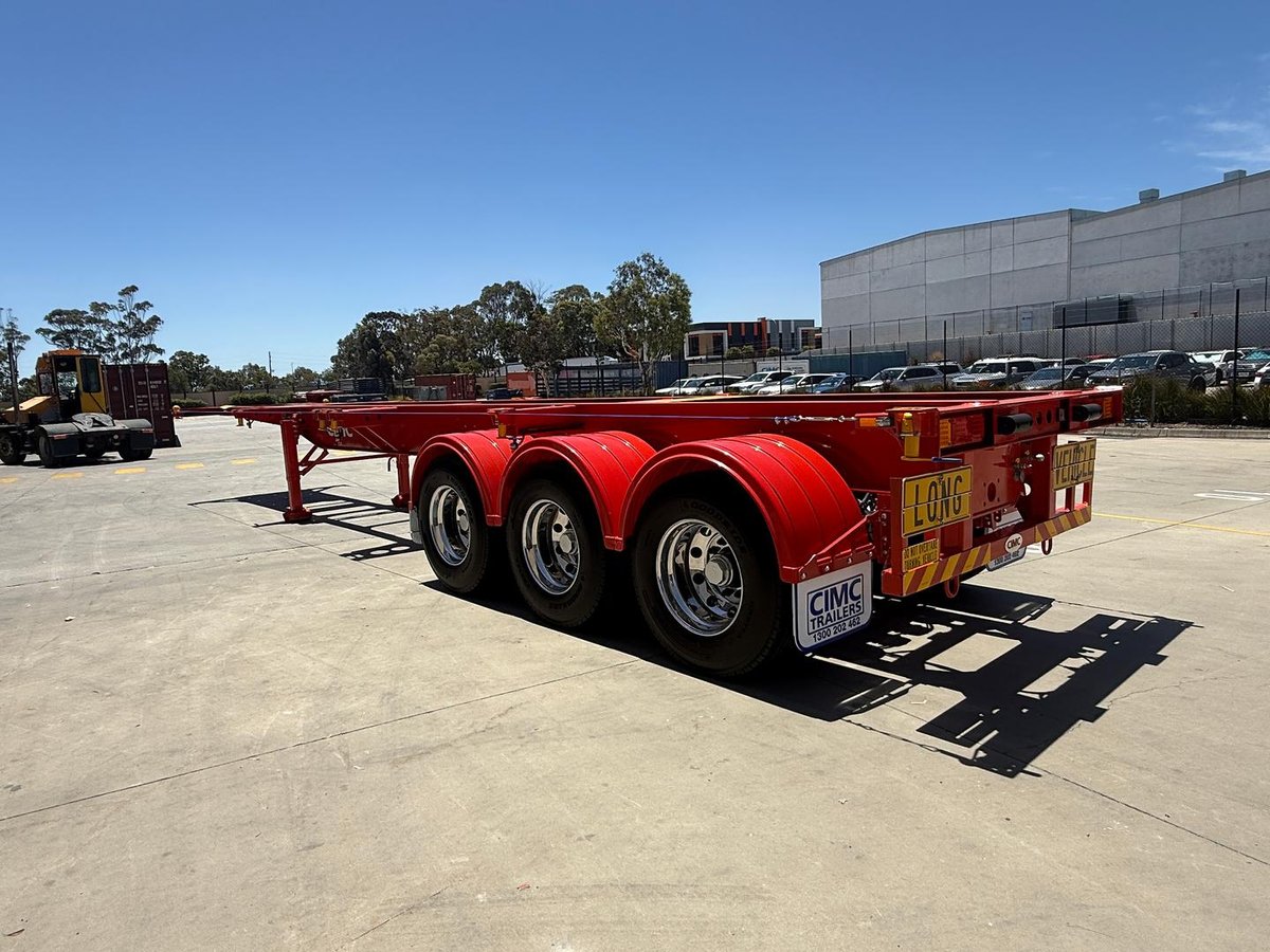 2026 Cimc 40' Standard Skel With 3 Way Twist Locks image 19