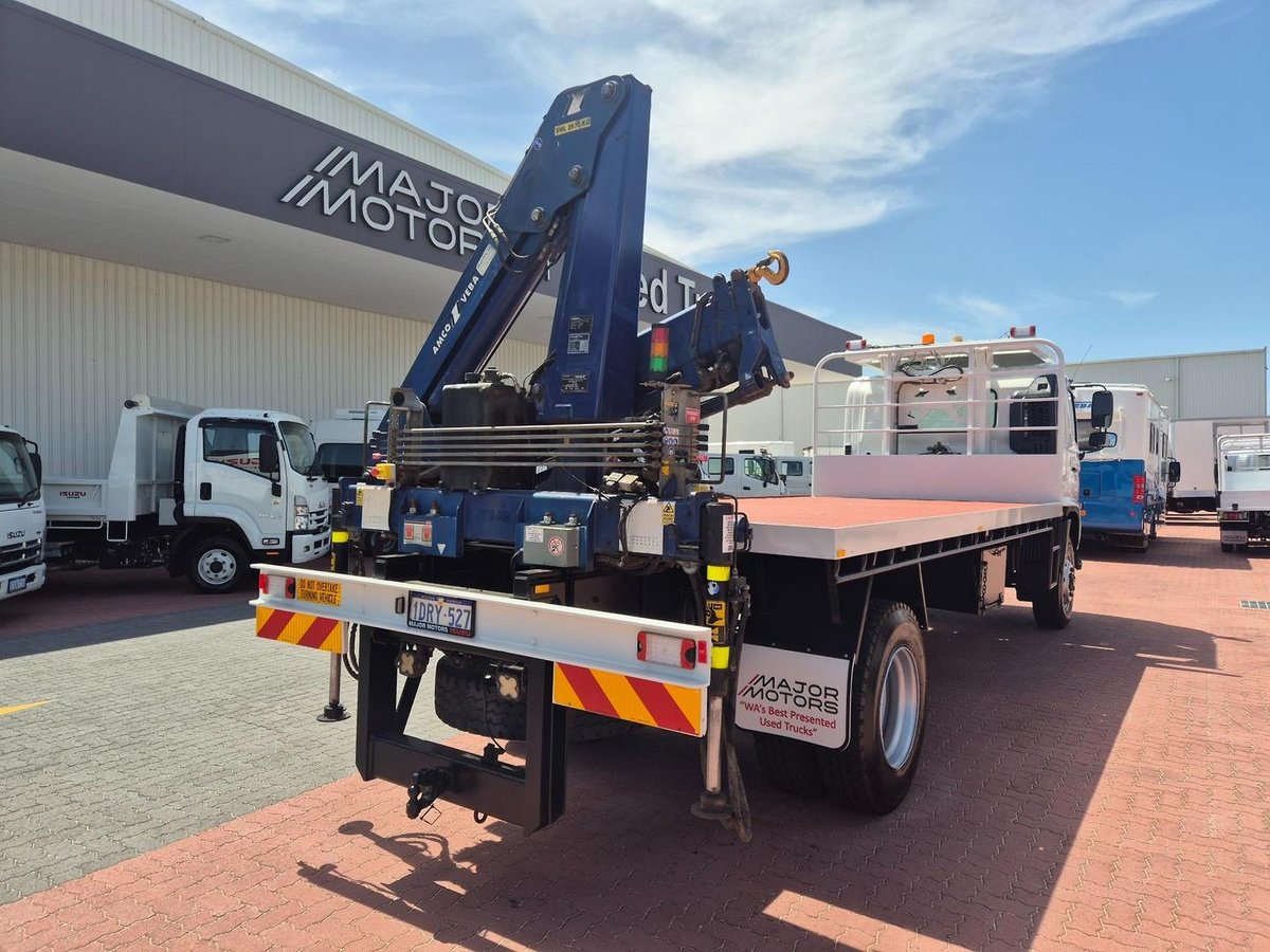 2009 Hino Gt 1322-500 Series 4X4 Tray And Crane image 6