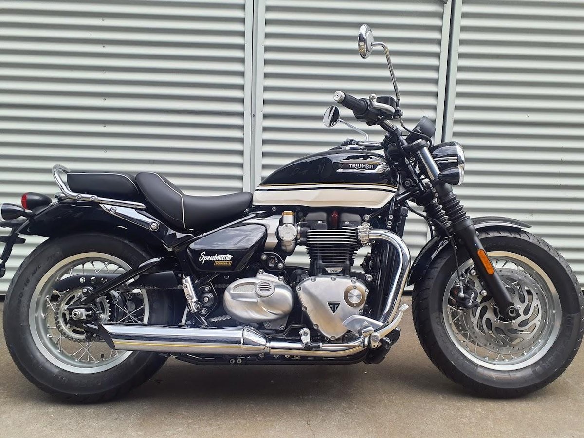 2025 Triumph Bonneville Speedmaster Speedmaster Black