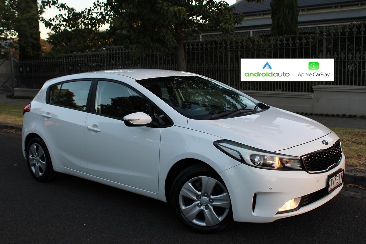 2017 Kia Cerato S YD MY18 Clear White