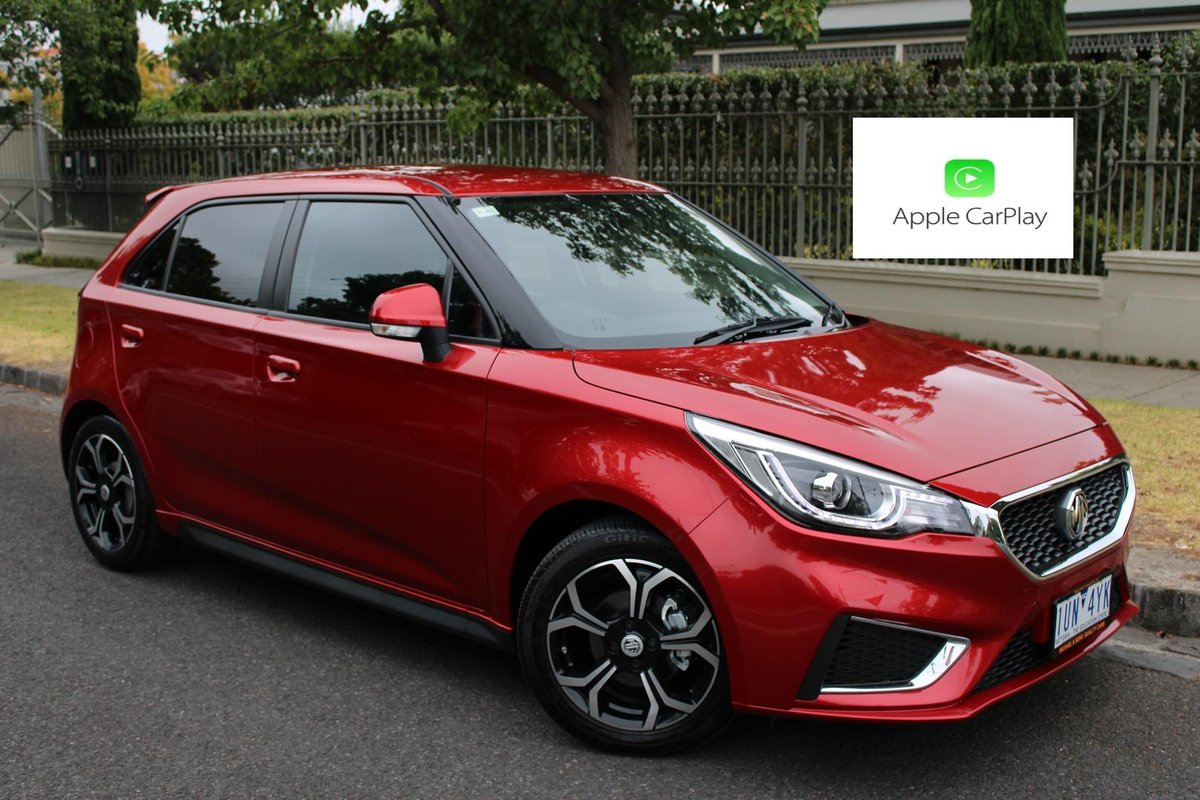 2021 MG MG3 Excite MY21 Tartan Red