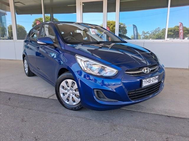 2016 Hyundai Accent Active RB4 MY16 Dazzling Blue
