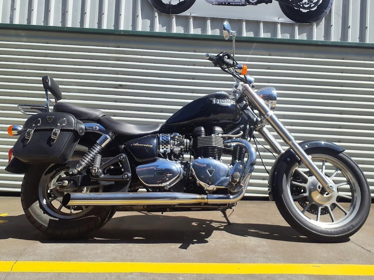 2007 Triumph America America Black