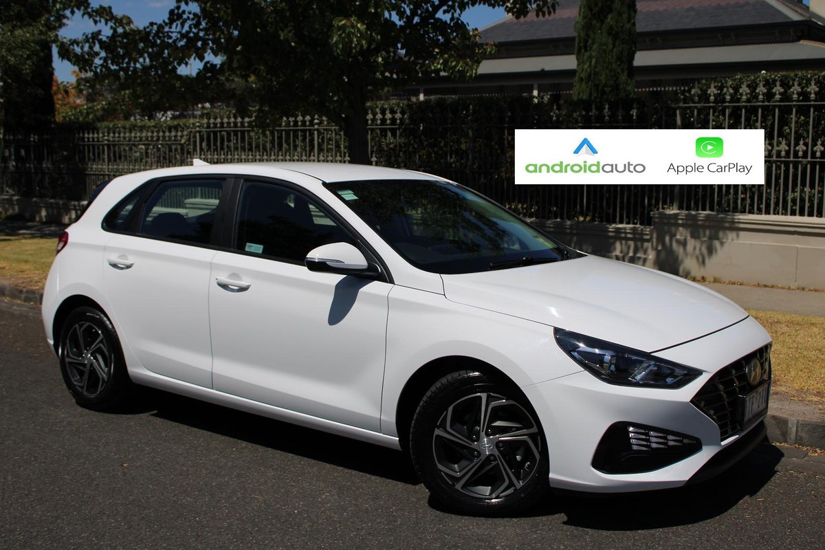 2021 Hyundai i30 PD.V4 MY21 Polar White
