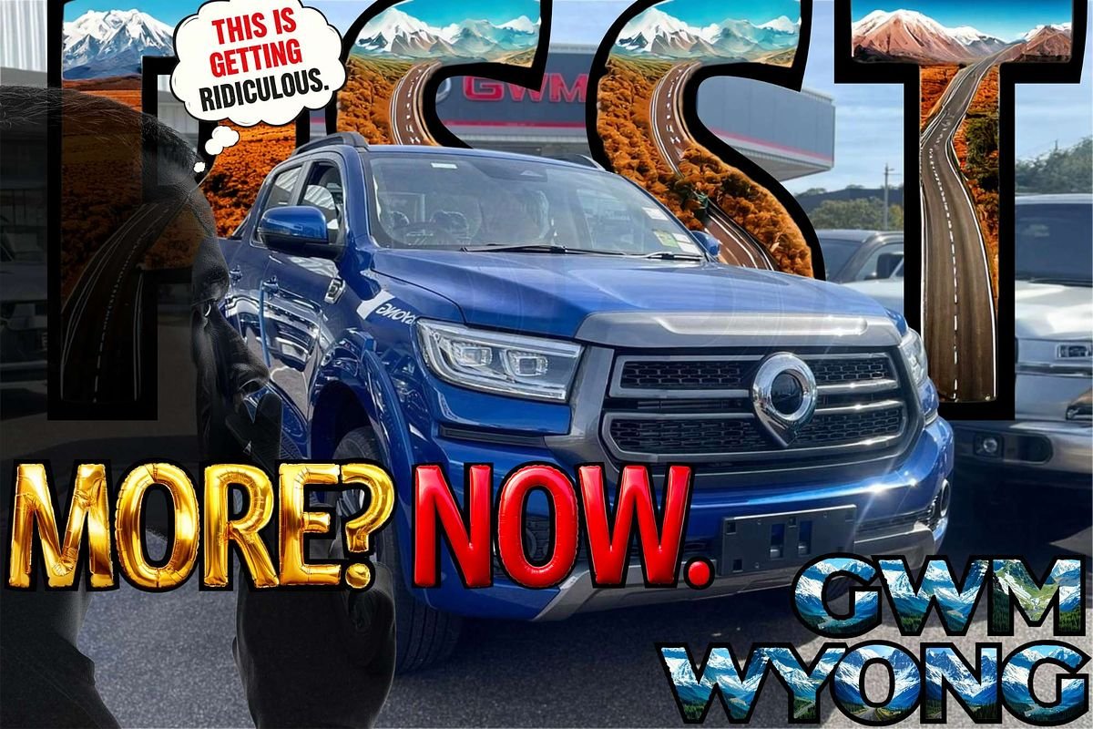 2025 GWM Ute Blue Sapphire (BS01)