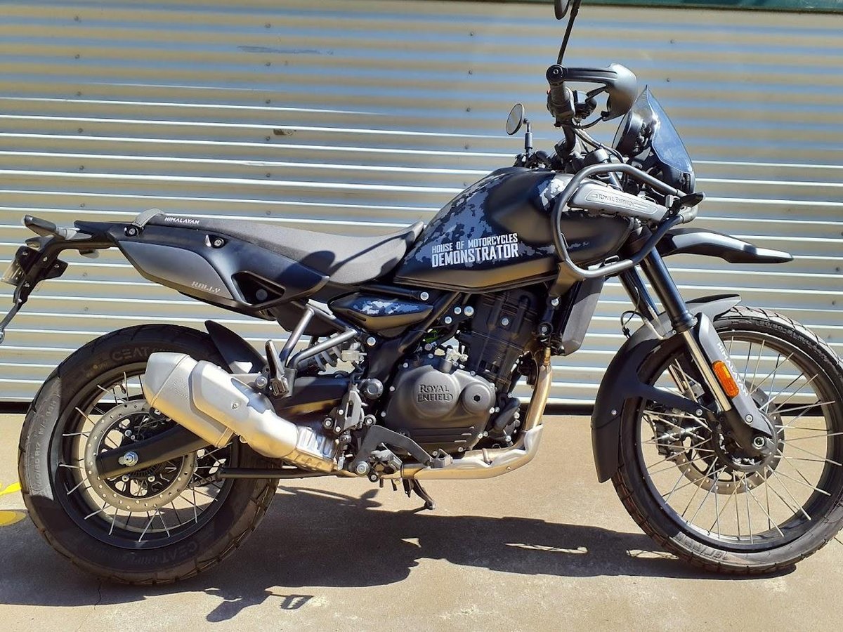 2026 Royal Enfield Himalayan 450 Mana Black Edition Himalayan Black