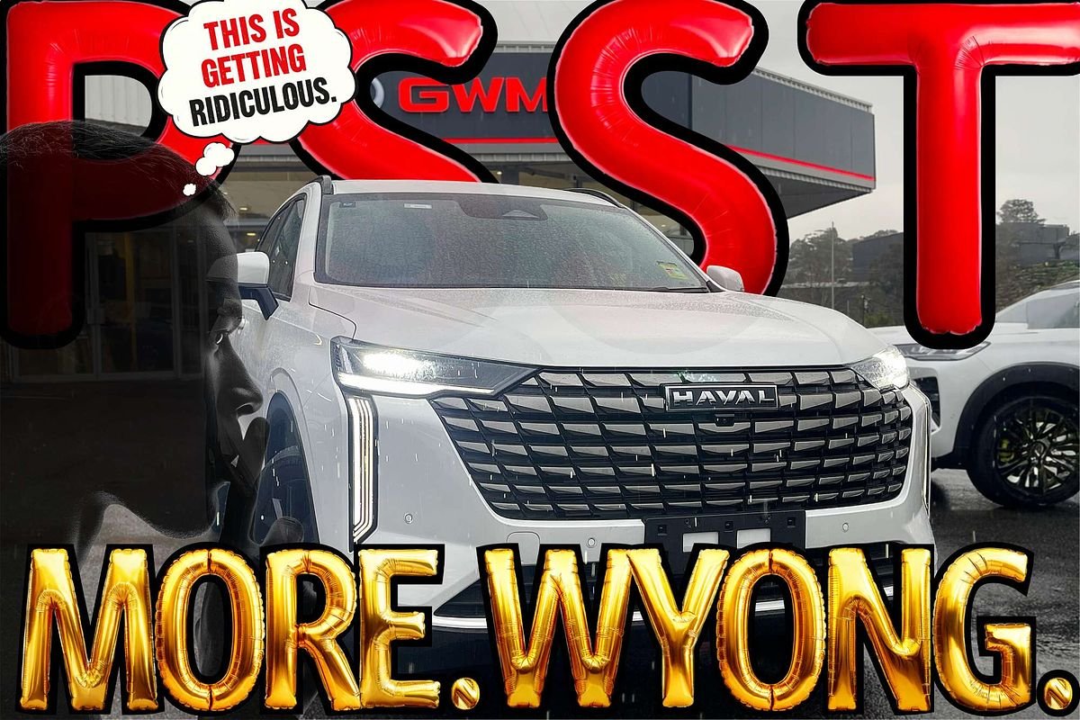 2025 GWM Haval H6 Ultra Hybrid B01 Hamilton White (9C01)