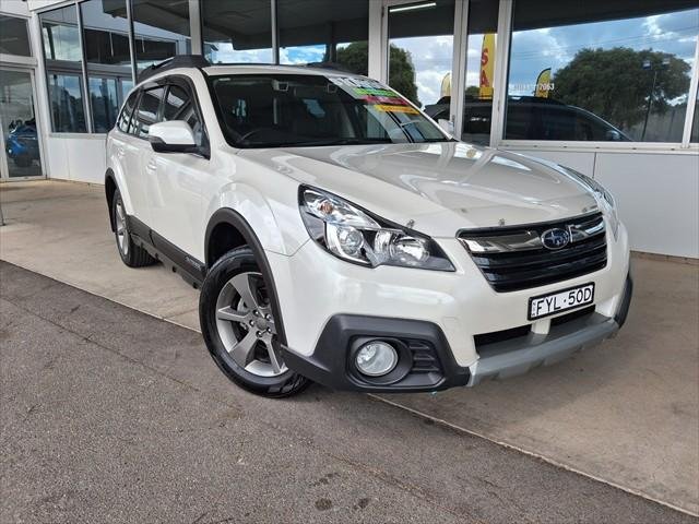 2013 Subaru Outback 2.5i Premium 4GEN MY14 AWD Satin White Pearl