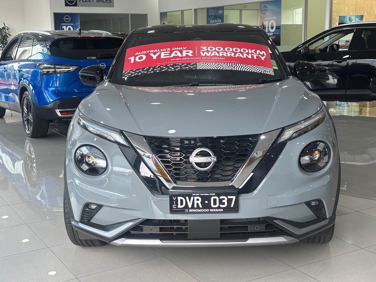 2025 Nissan JUKE Ti F16 MY25 Ceramic Grey 2-tone with Black roof
