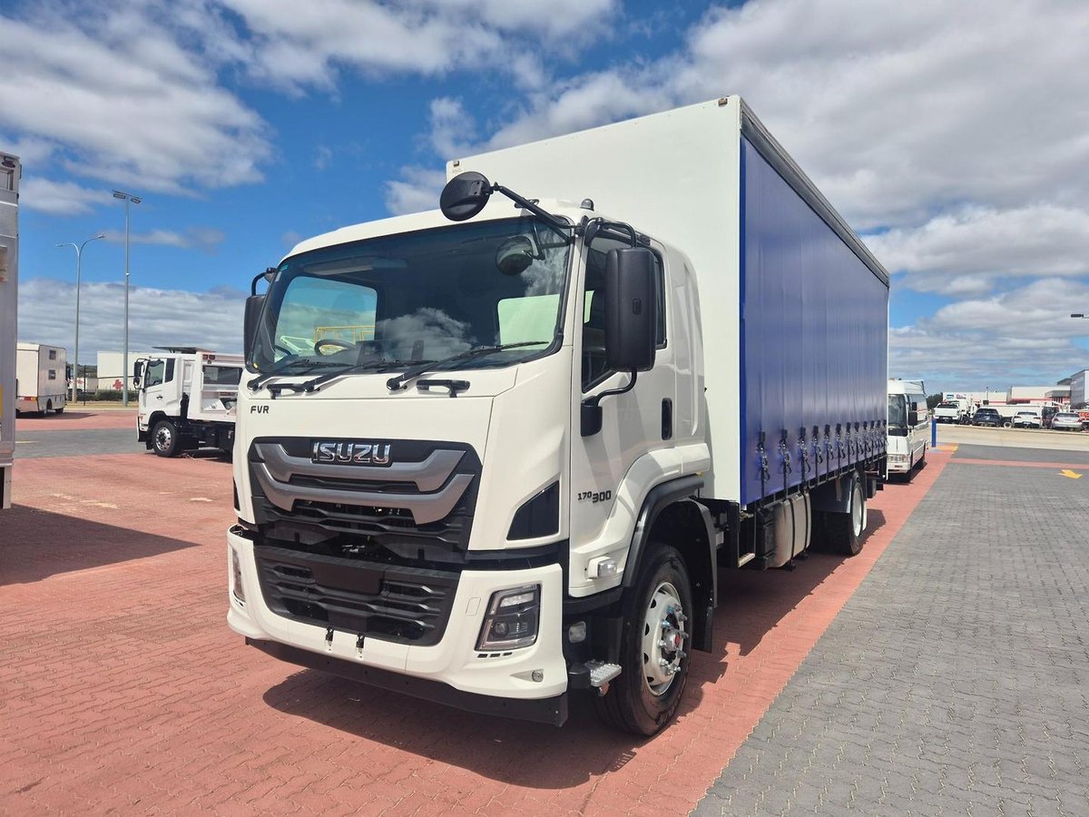 2025 Isuzu Fvr170-300 Auto Lwb (My25) 12 Pallet Tautliner And Lift image 19