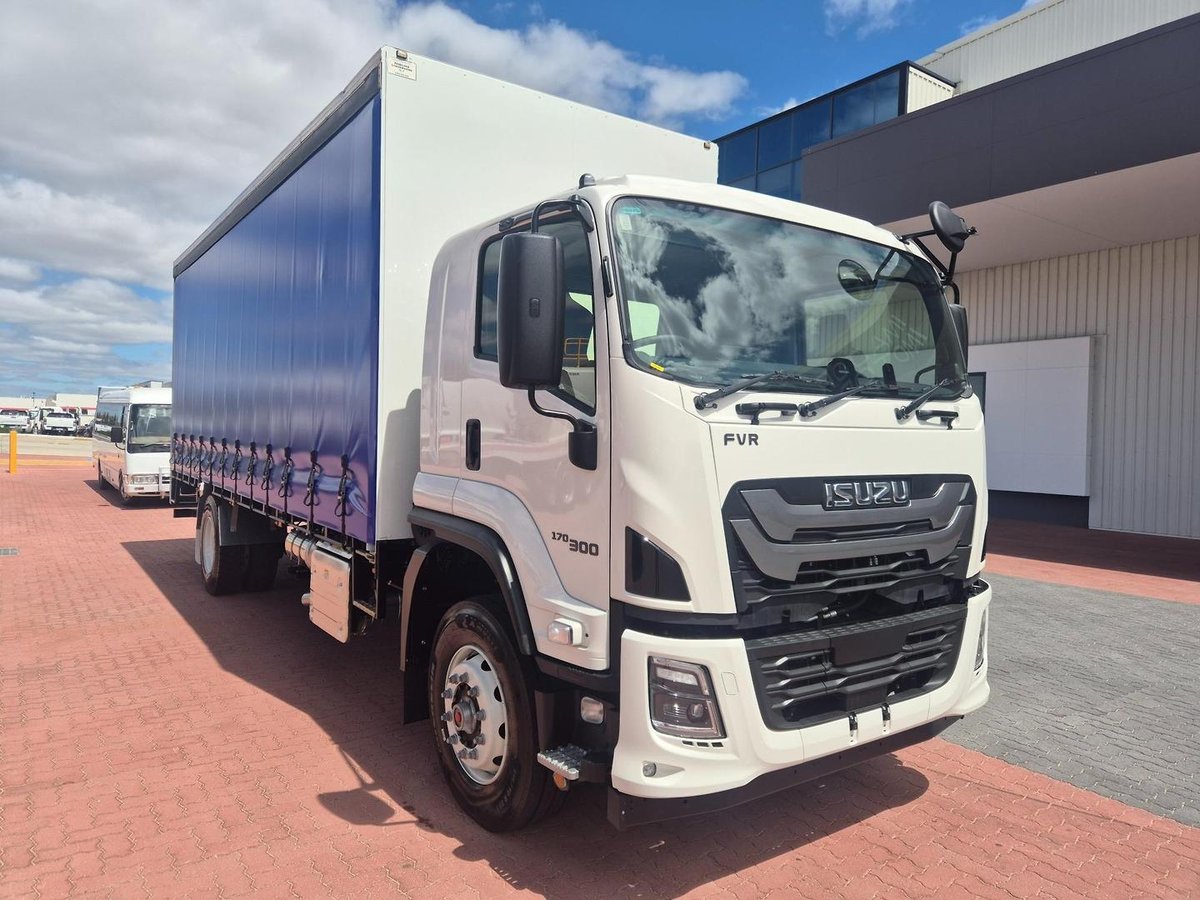 2025 Isuzu Fvr170-300 Auto Lwb (My25) 12 Pallet Tautliner And Lift image 13