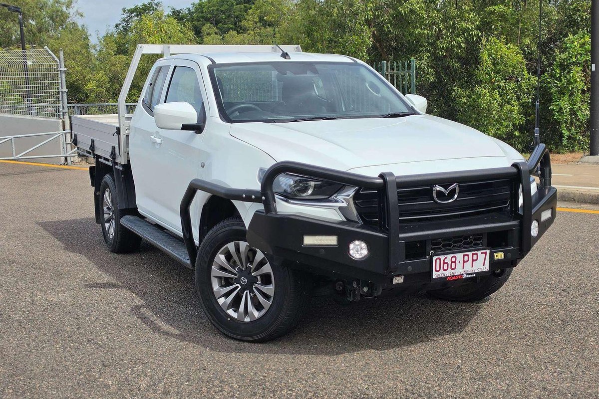 2021 Mazda BT-50 XT TF 4X4 Dual Range Ice White