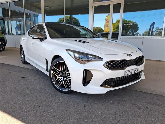 2021 Kia Stinger GT CK MY21 Snow White Pearl