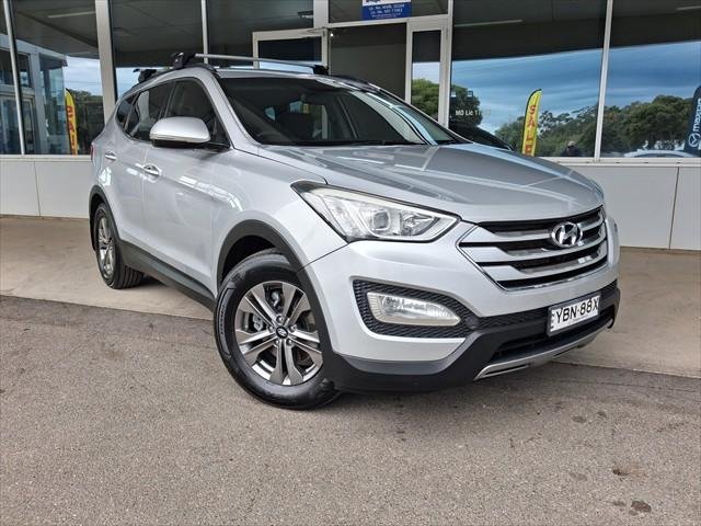 2014 Hyundai Santa Fe Active DM MY14 4X4 On Demand Sleek Silver