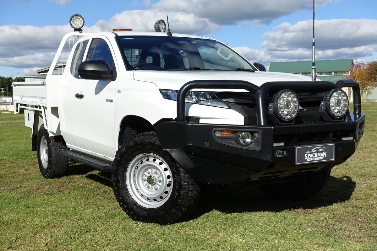 2020 Mitsubishi Triton GLX ADAS MR MY20 4X4 Dual Range White