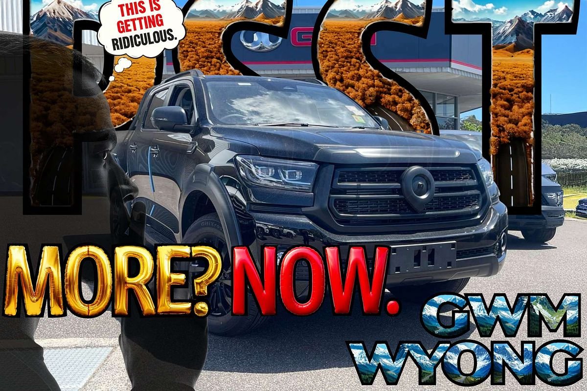 2026 GWM Ute Crystal Black (N101)