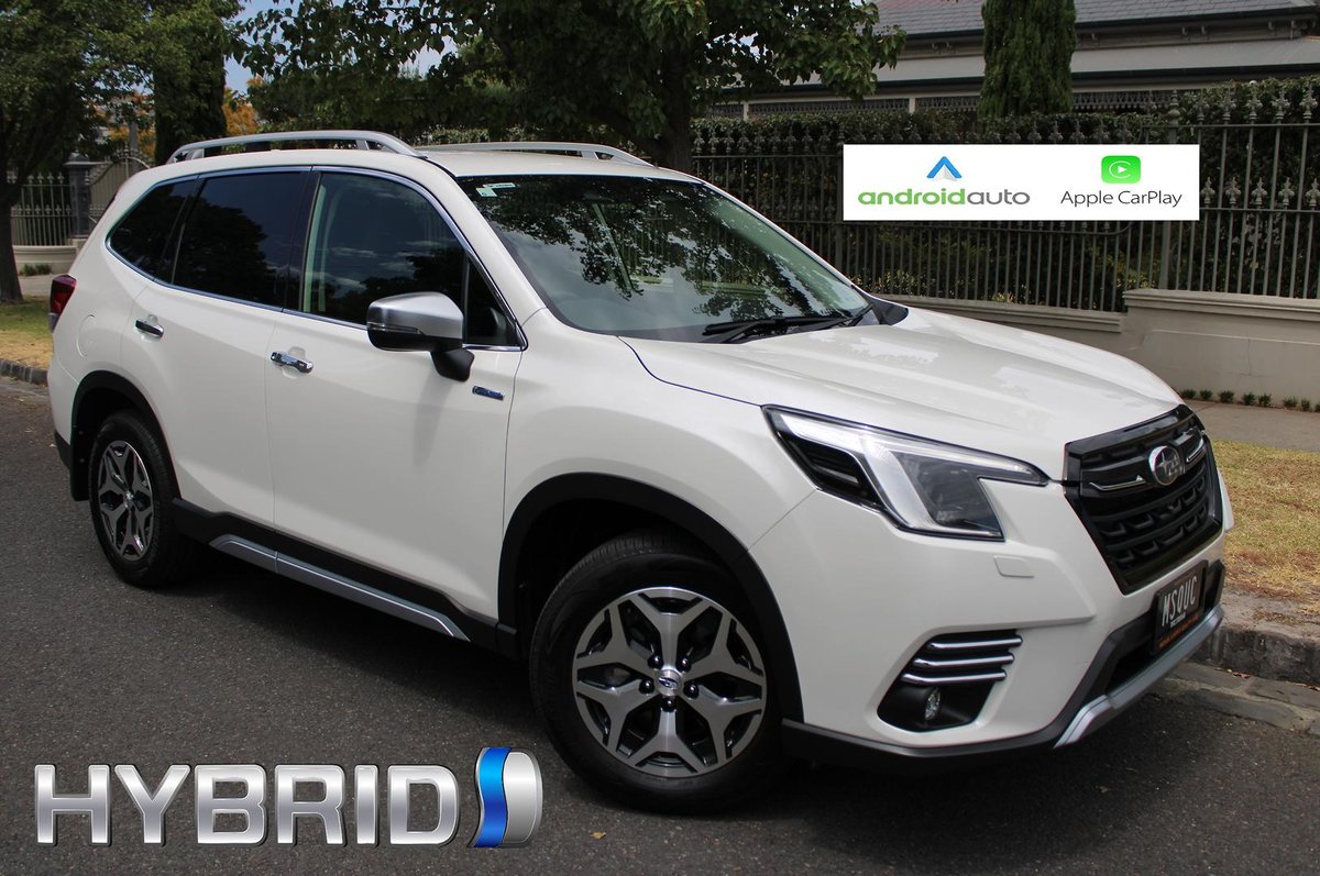 2022 Subaru Forester Hybrid L S5 MY22 AWD Crystal White