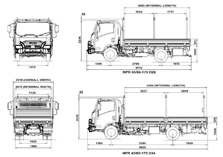 2026 Isuzu N Series NPR 45/65-175 MT D34 Tradepack image 9