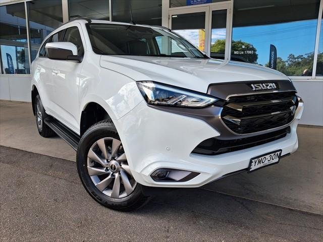 2023 Isuzu MU-X LS-U MY23 4X4 Dual Range Mineral White