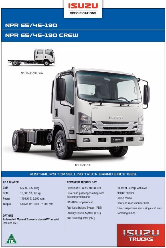 2020 Isuzu N Series NPR 65/45-190 image 14