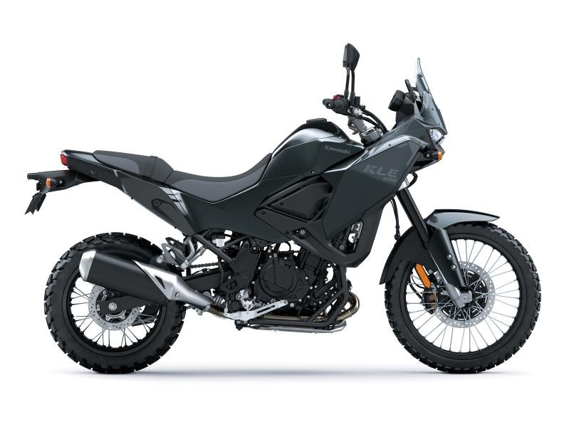 2026 KAWASAKI KLE500 METALLIC CARBON GRAY